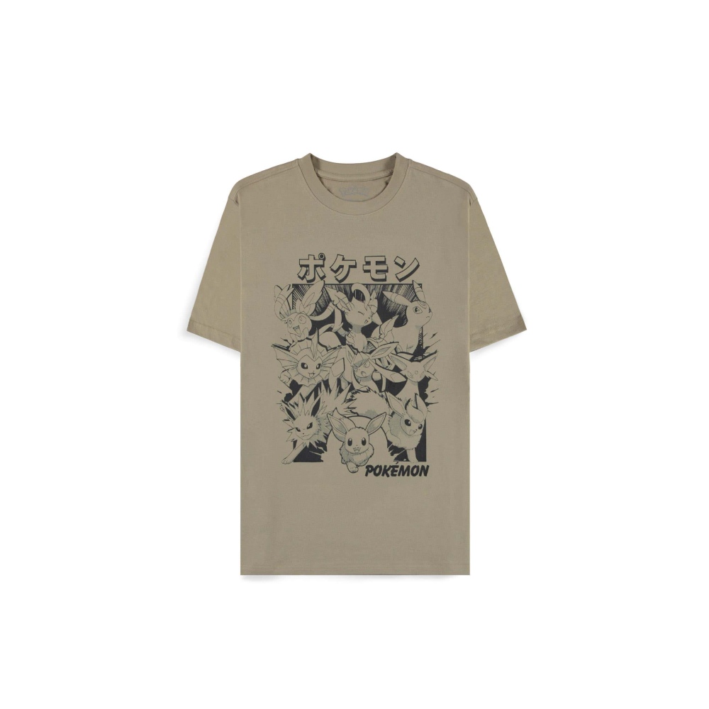 PokÃ©mon - Eevee Evolutions Heren Tshirt - Groen